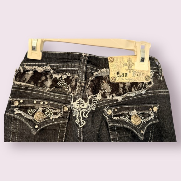 Raw Blue Women's Size 5/6 denim ripped jeans - Picture 11 of 12